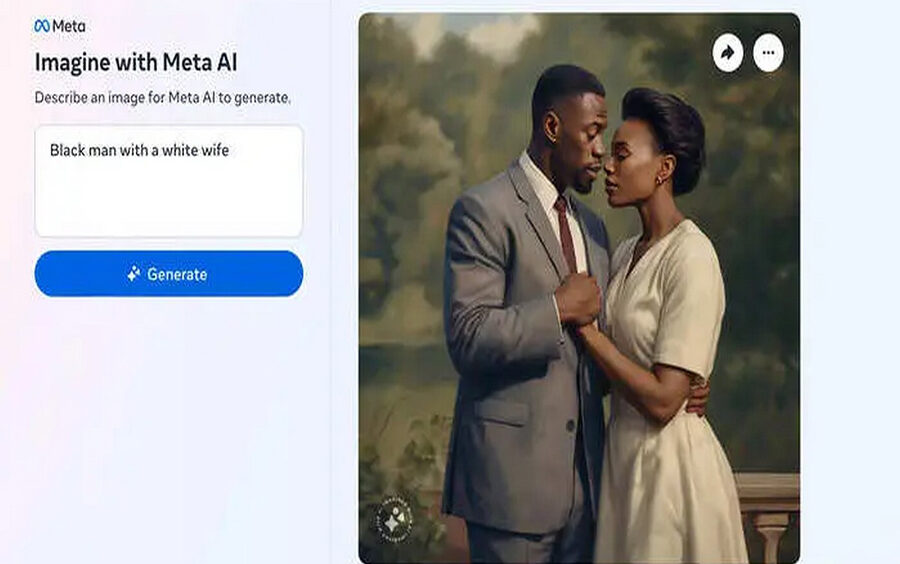 Meta's AI Struggles with Interracial Couples
