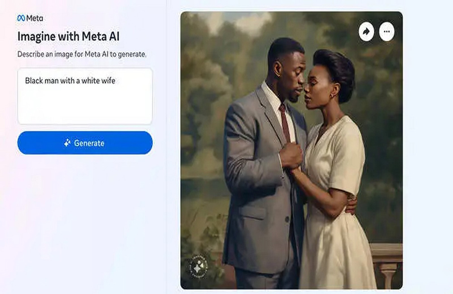 Meta's AI Struggles with Interracial Couples
